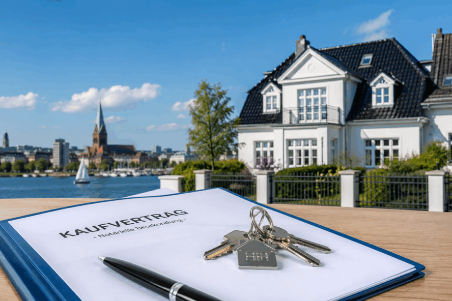Hausankauf Kiel – Kaufvertrag und Immobilienübergabe