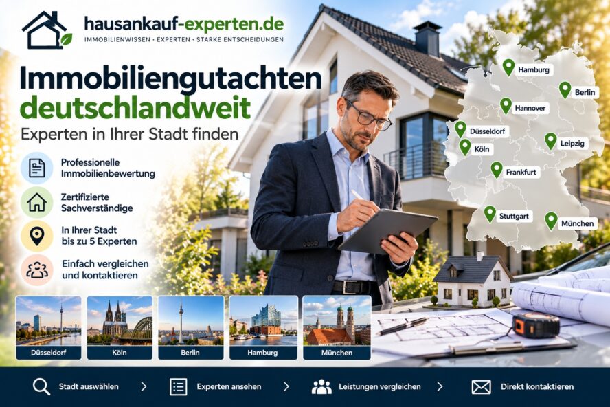 Immobiliengutachter deutschlandweit finden: Worauf sollten Eigentümer achten?