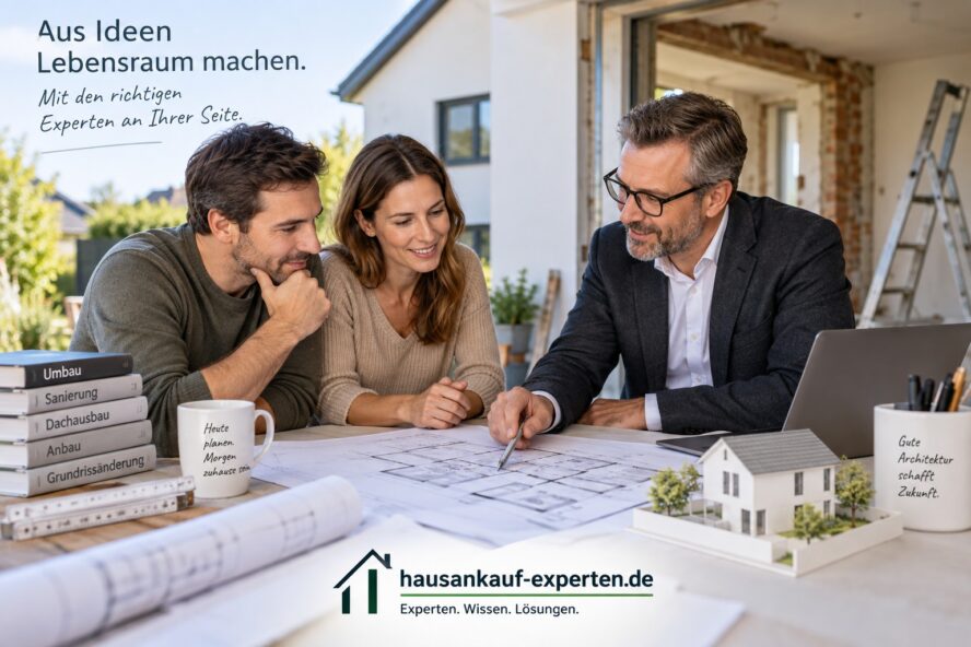 Architekt für kleine Umbauten finden