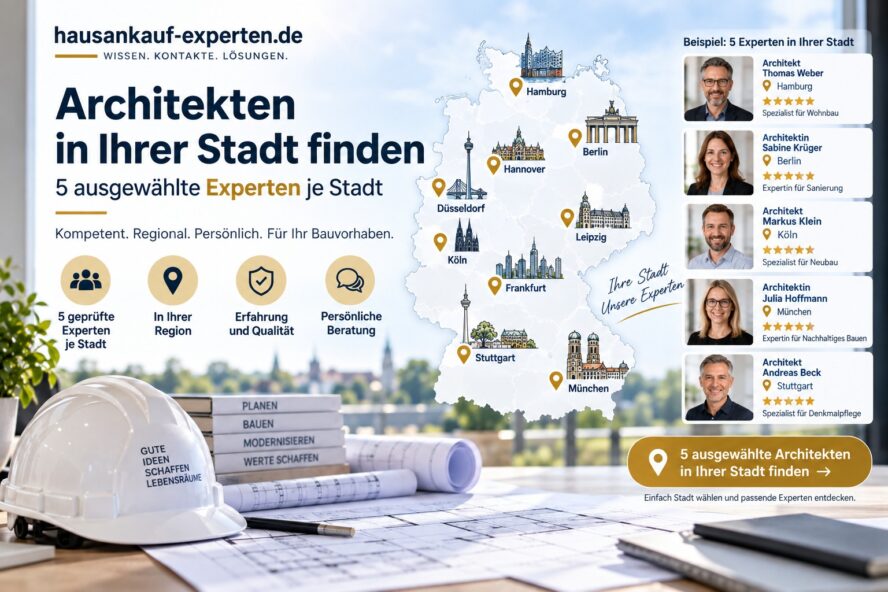 Architekten in Ihrer Stadt finden