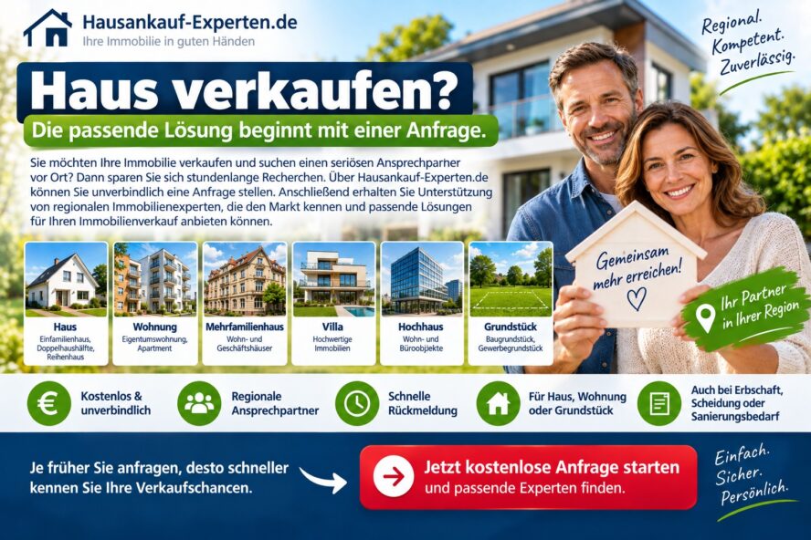 Hausankauf- und Immobilienexperten in ganz Deutschland Hausankauf