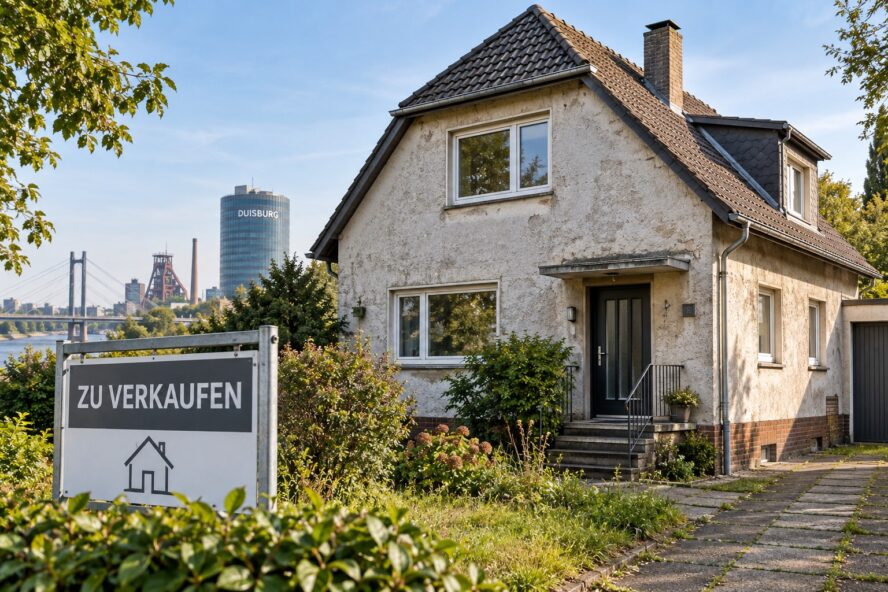 Hausverkauf in Duisburg bei Erbschaft
