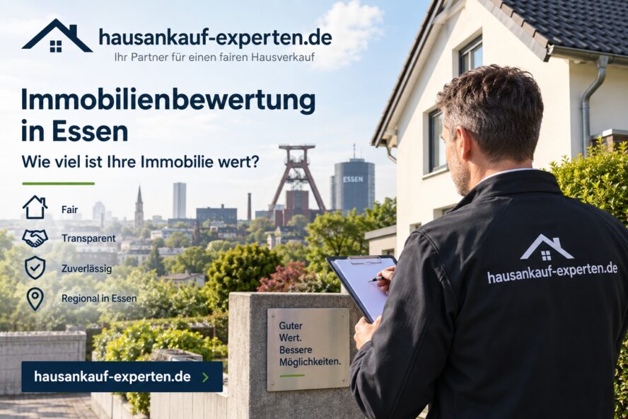 Immobilienbewertung in Essen vor dem Hausverkauf